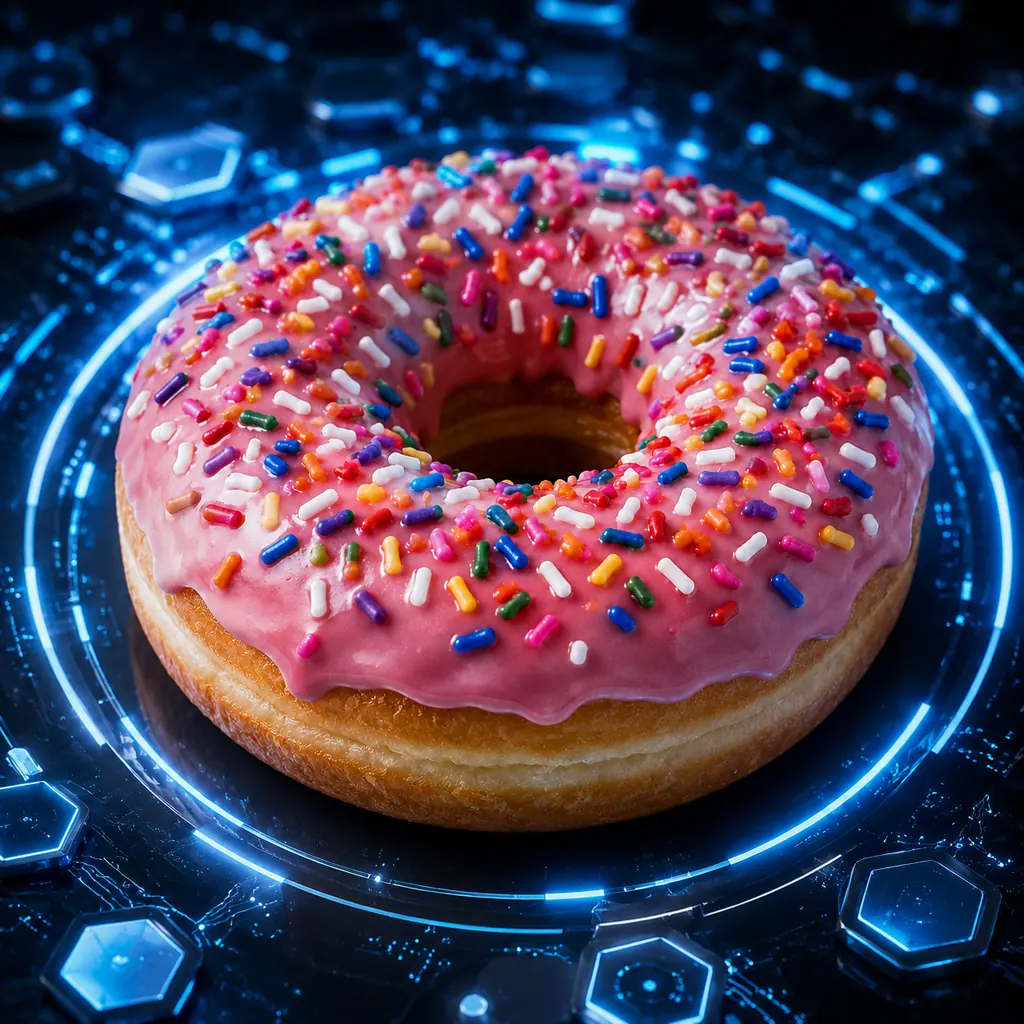 Abstract Tech aesthetic — visual example