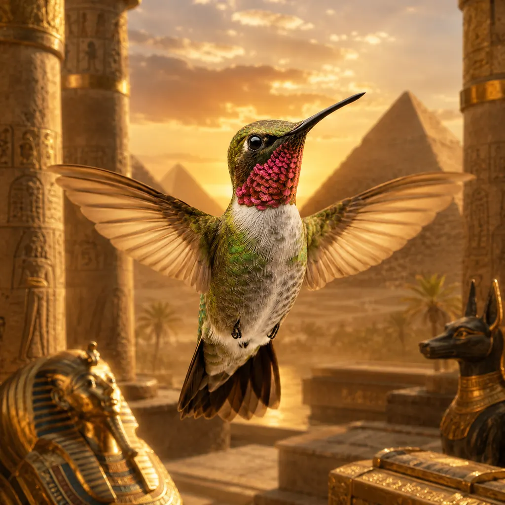 Ancient Egypt aesthetic — visual example