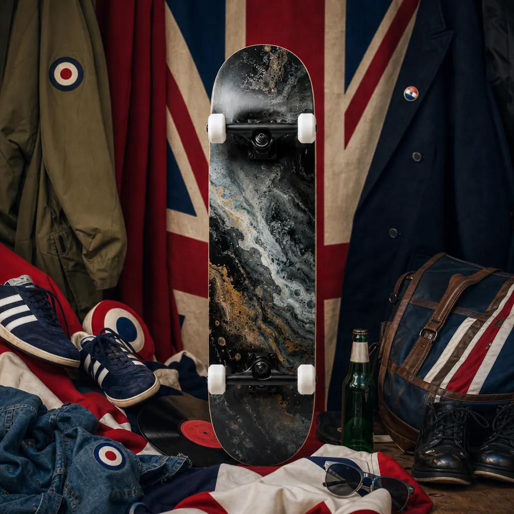 Britpop aesthetic — visual example