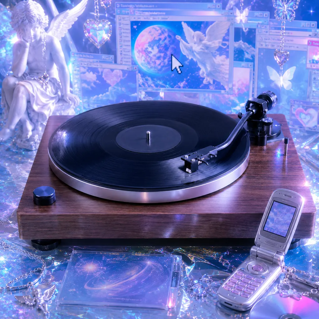 Cybercore aesthetic — visual example