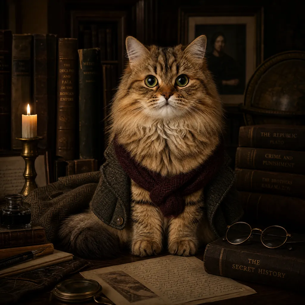 Dark Academia aesthetic — visual example