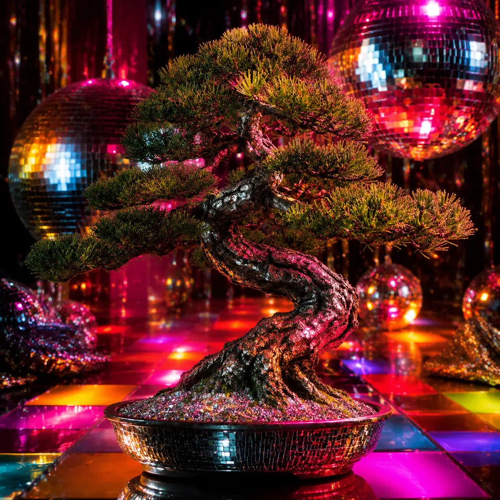 Disco aesthetic — visual example