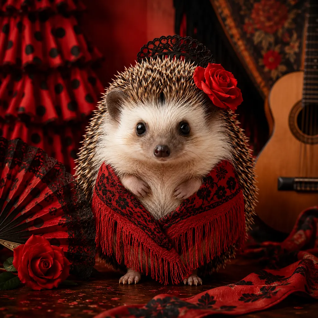 Flamenco aesthetic — visual example