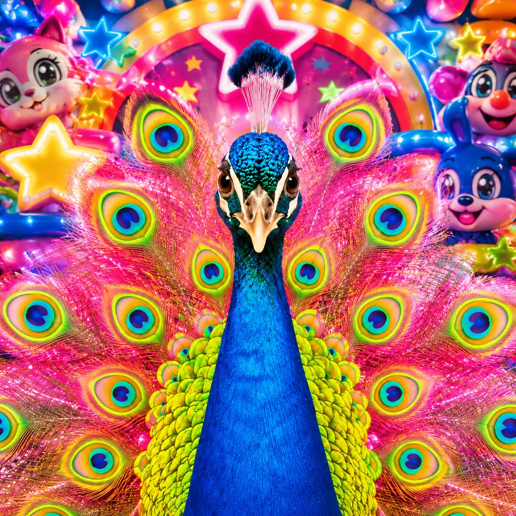 Funfair Kitsch aesthetic — visual example