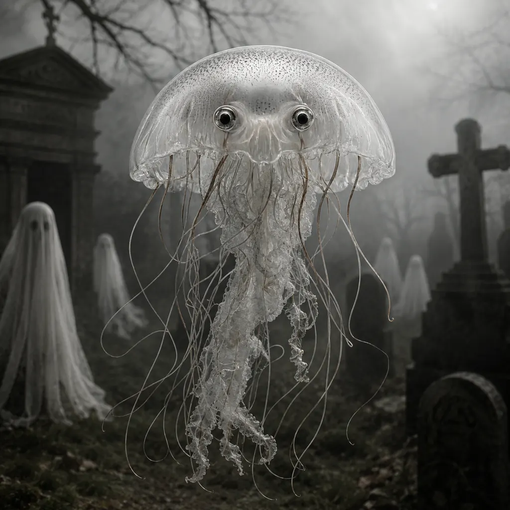 Ghostcore aesthetic — visual example