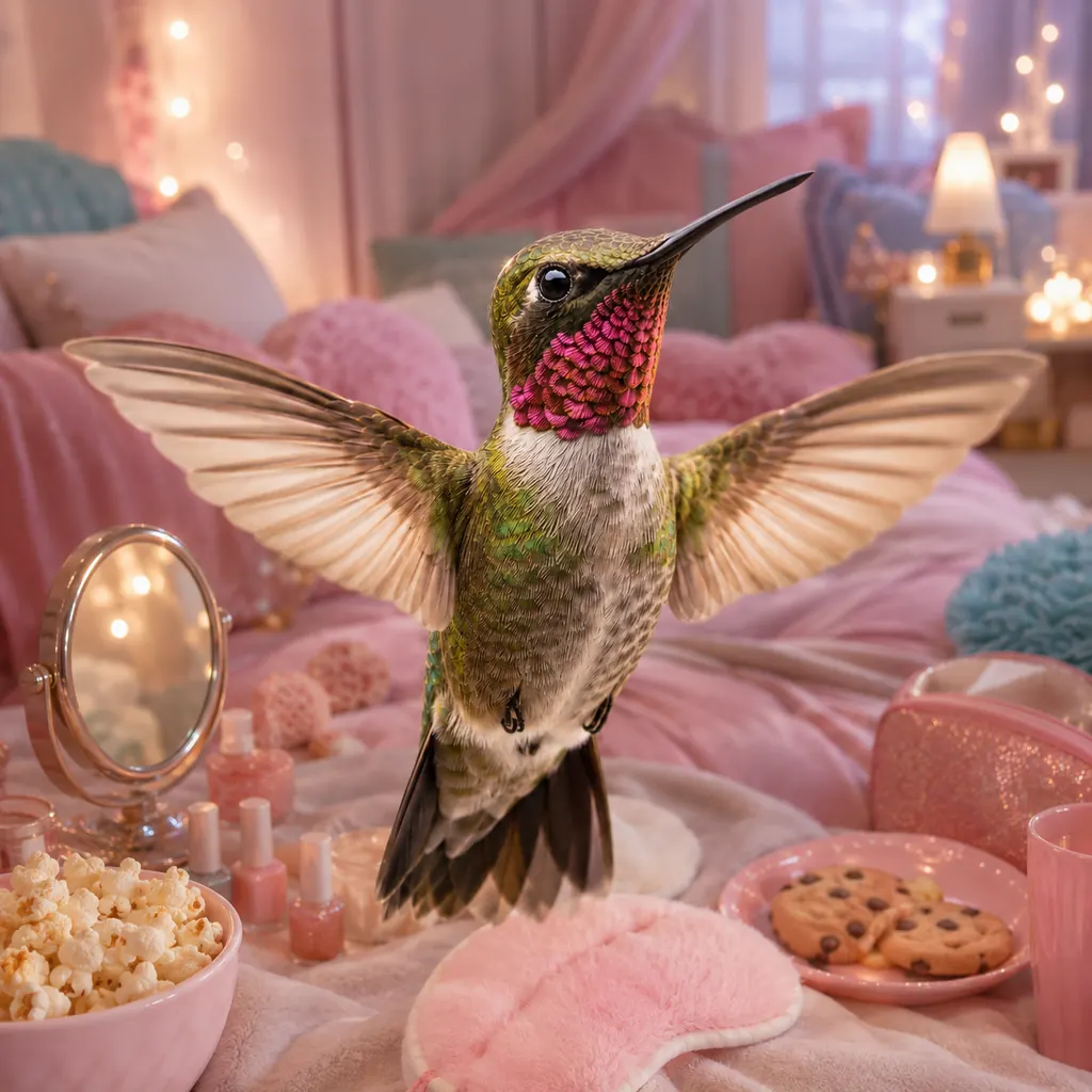 Girls' Sleepover aesthetic — visual example