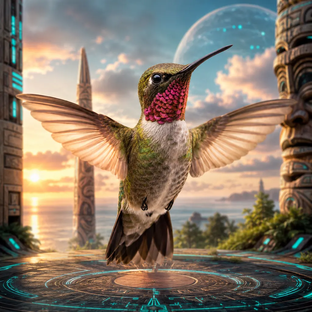 Indigenous Futurisms aesthetic — visual example