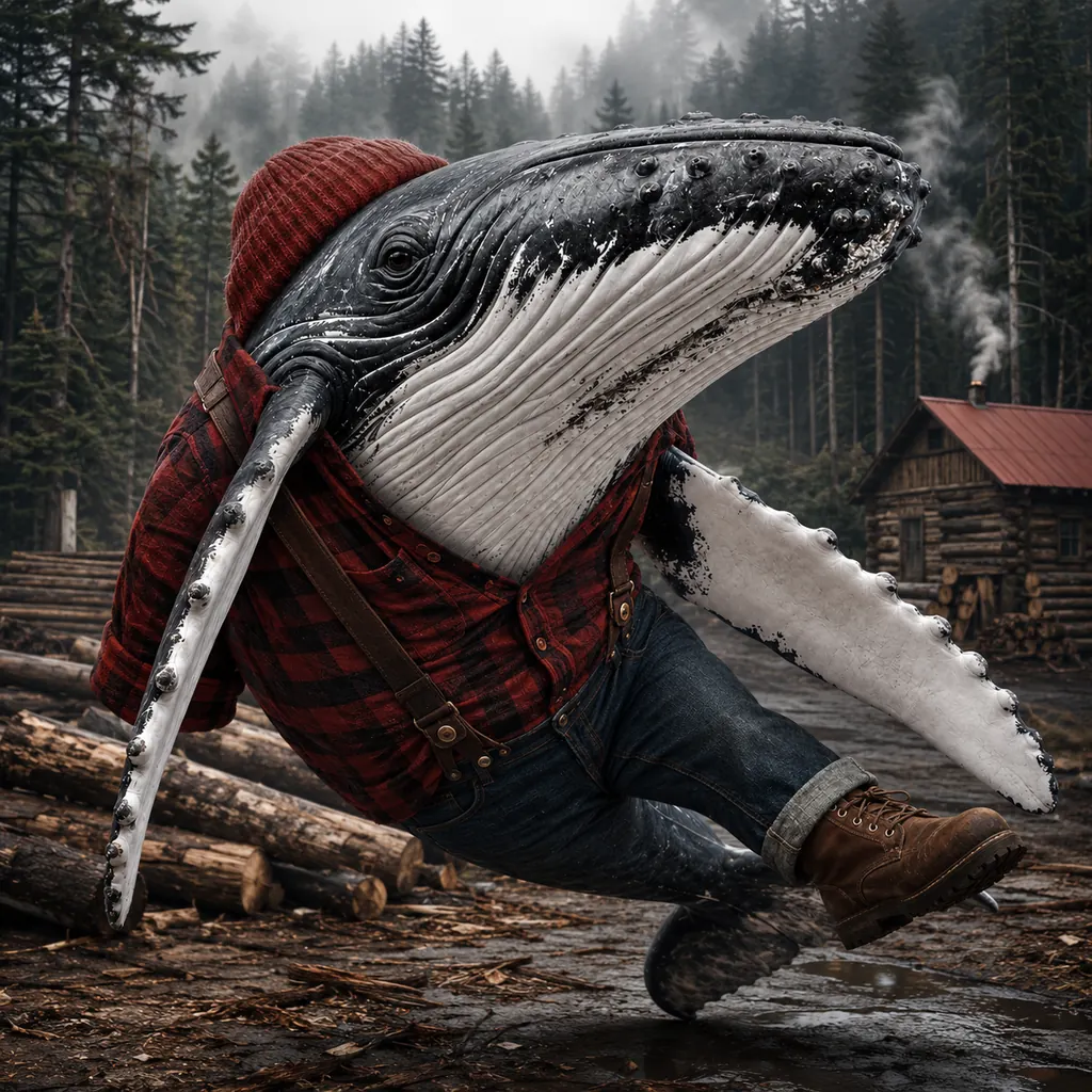 Lumberjack aesthetic — visual example