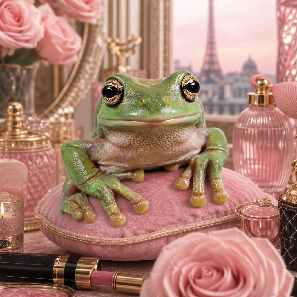 Pink Parisian aesthetic — visual example