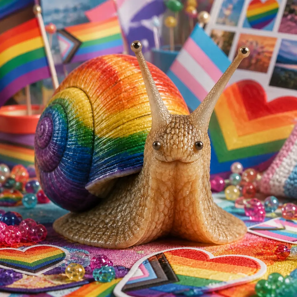 Pridecore aesthetic — visual example