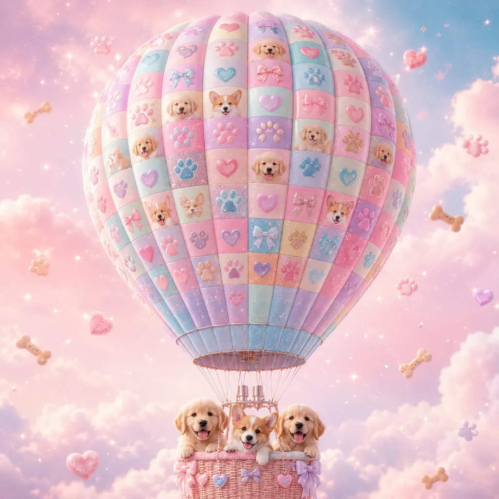 Puppycore aesthetic — visual example