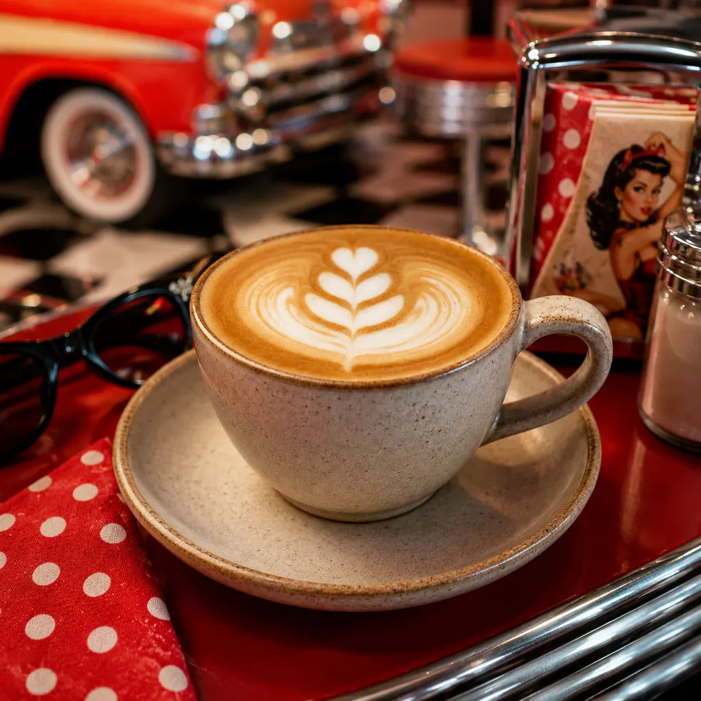 Rockabilly aesthetic — visual example