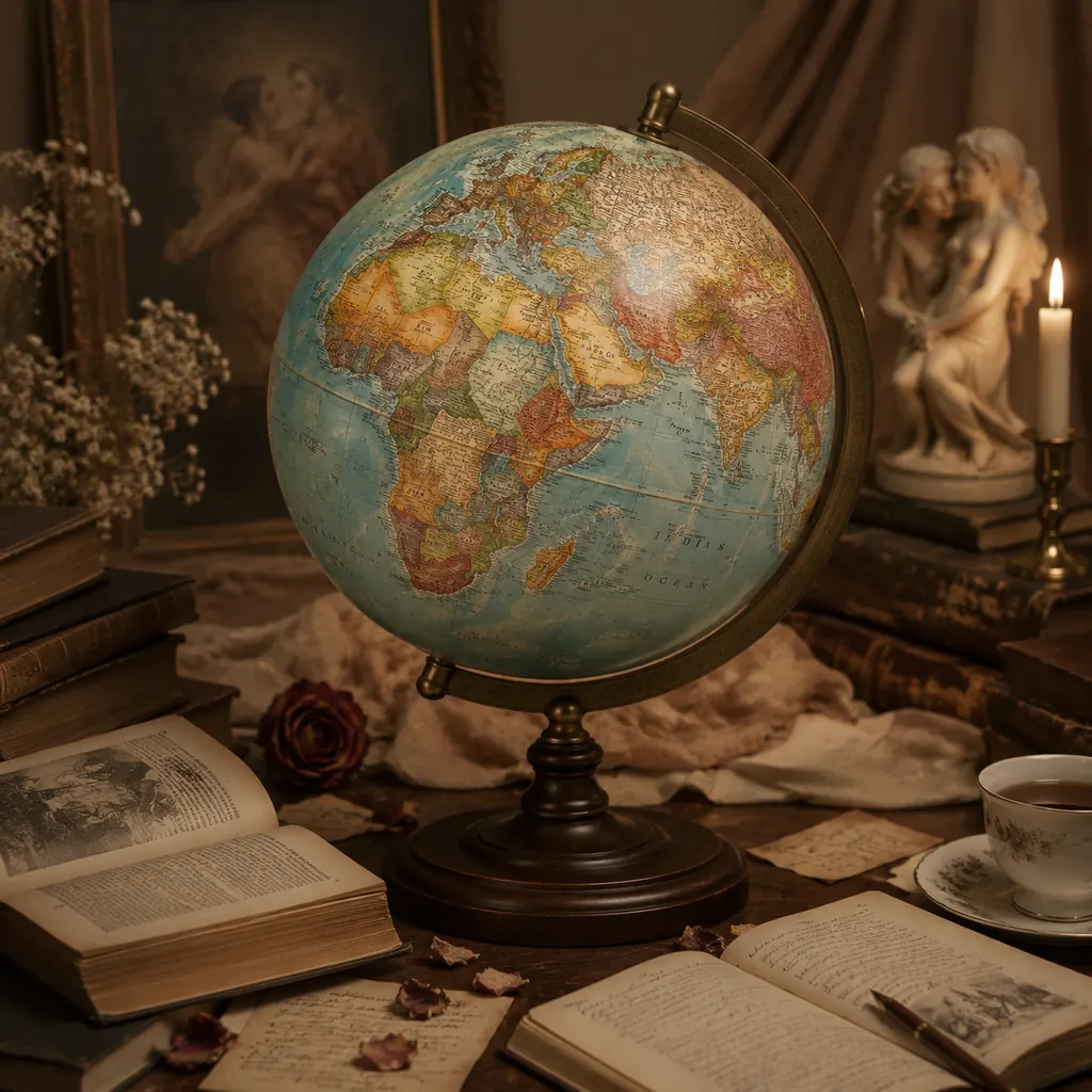 Romantic Academia aesthetic — visual example