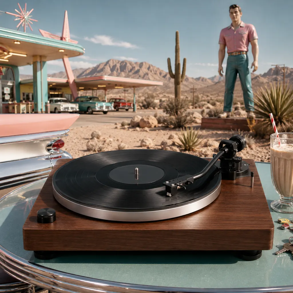 Route 66 aesthetic — visual example