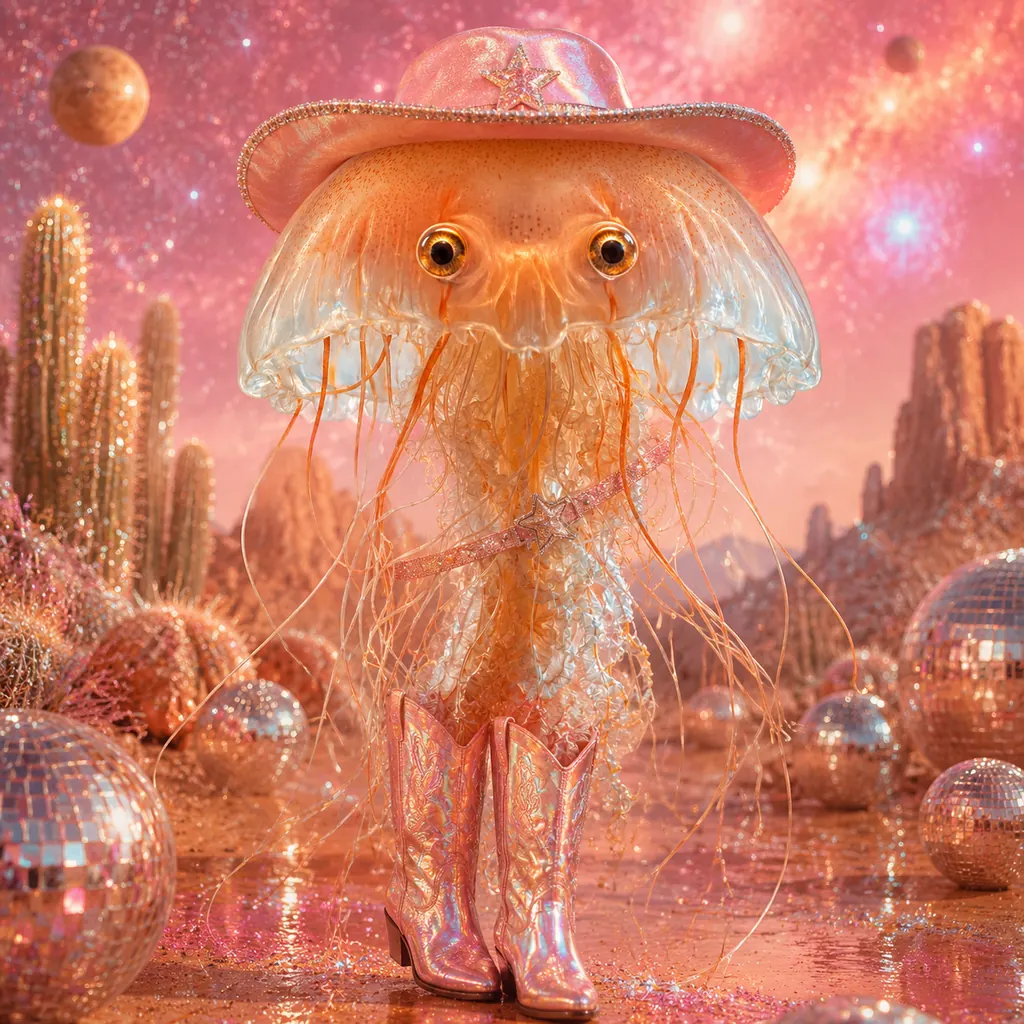 Space Cowgirl aesthetic — visual example