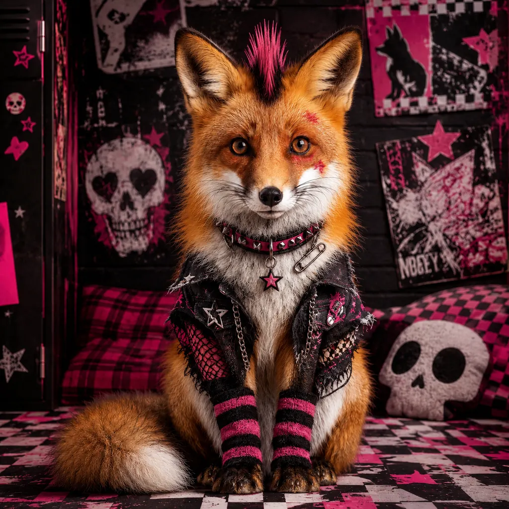 Teenpunk aesthetic — visual example