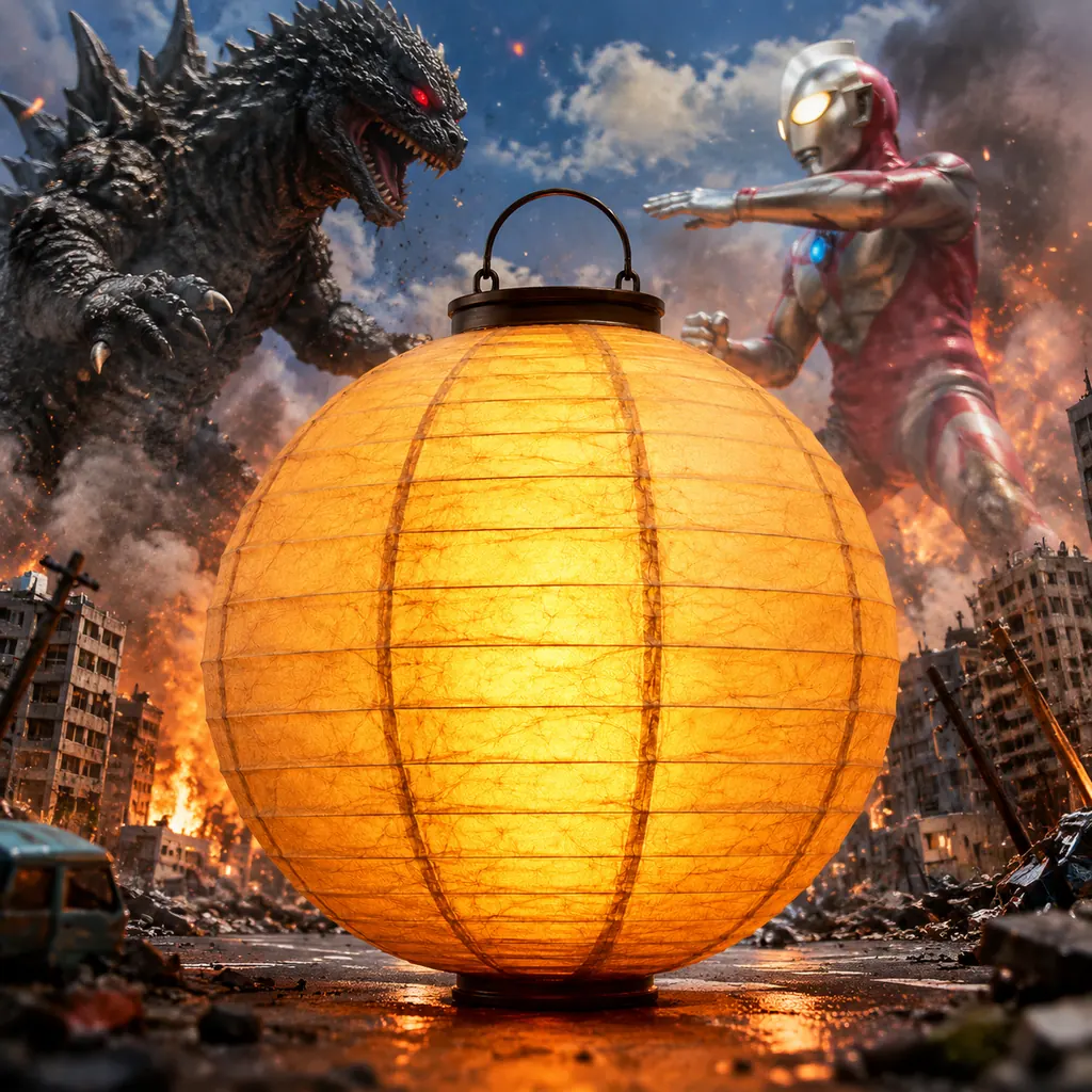 Tokusatsu aesthetic — visual example