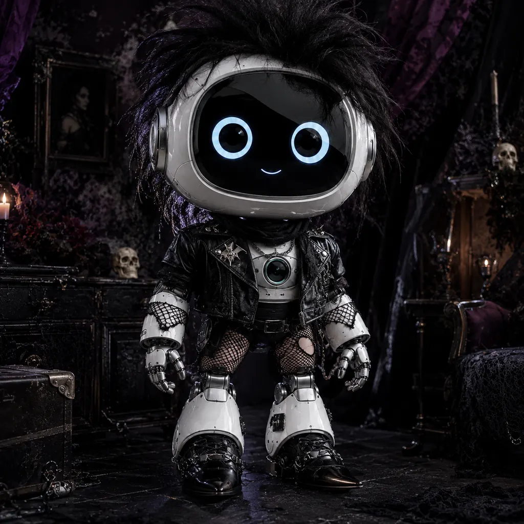 Trad Goth aesthetic — visual example