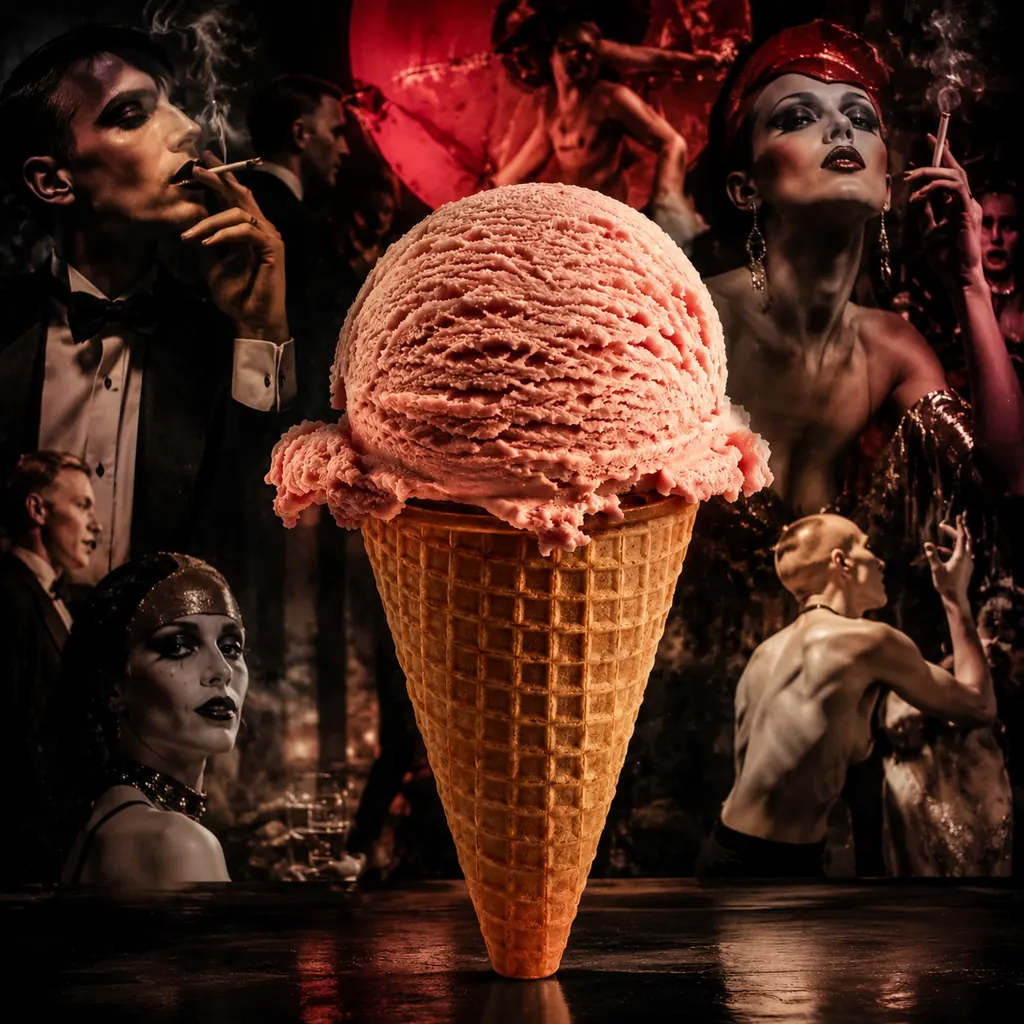 Weimar Cabaret aesthetic — visual example